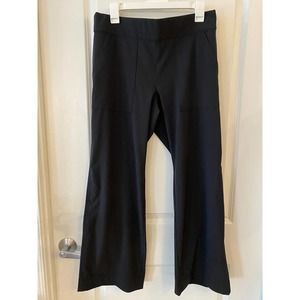 Athleta Women's 10P Chelsea Wide Leg Pant Black